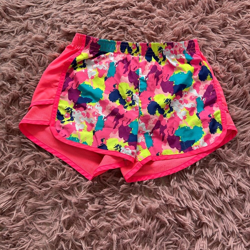 Colorful Girls Athletic Shorts